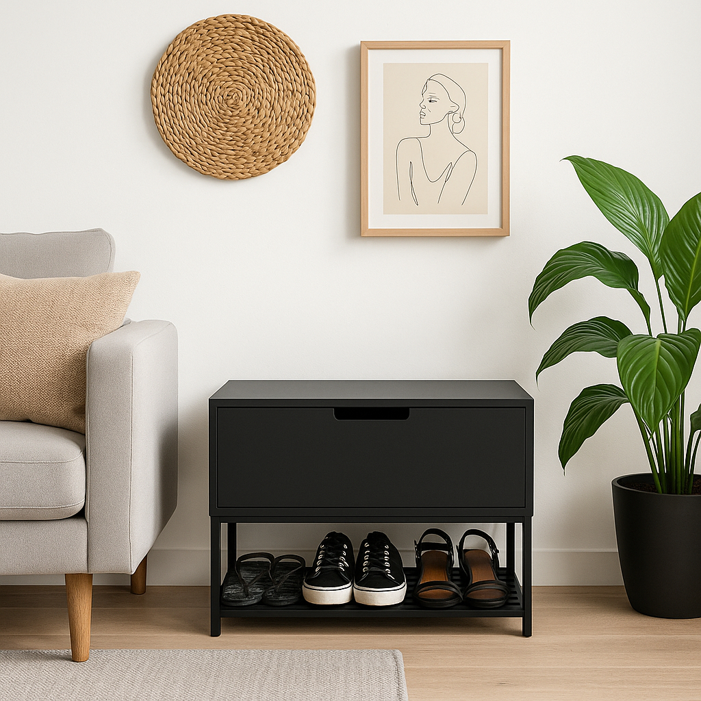 Criado Mudo Pequeno Preto: Onde Comprar | BuscaProdutos