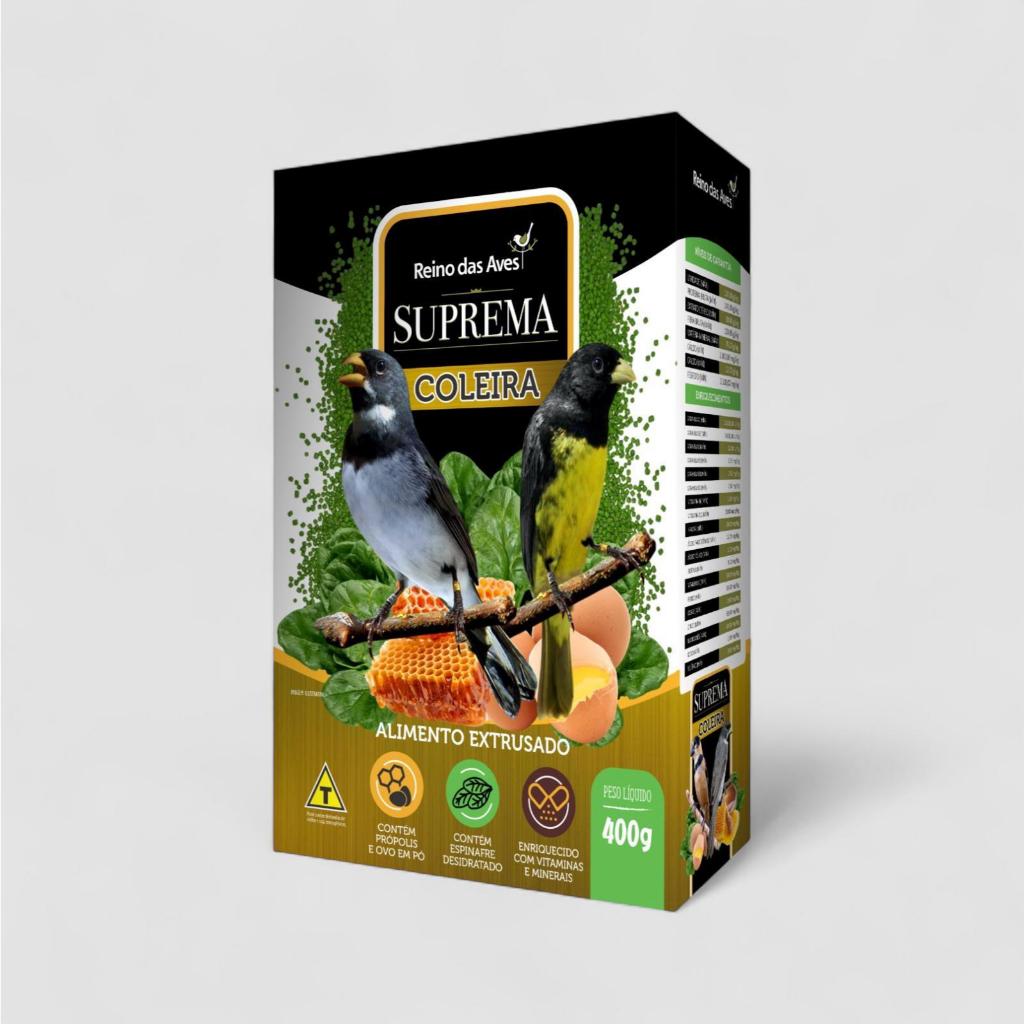 Ração Suprema Coleira 400g em Oferta na Shopee