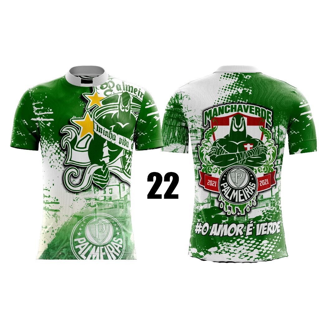 Camisa Mancha Verde  Torcida Verdão Porco