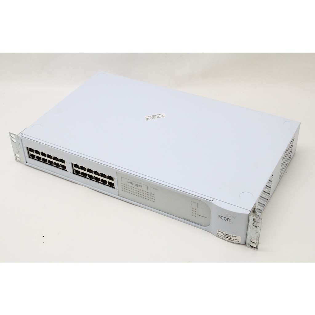 Switch Rede 3Com SuperStack 3 3300 3C16980A 24 Portas Usado