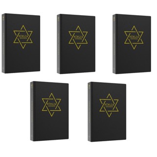 Kit Bíblia Sagrada | BKJ | Estrela de Davi | Capa dura | Letra Média | 5 unidades em Oferta na Shopee