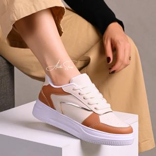 Tênis Feminino Casual Sneakers Retrô Tendência em Oferta na Shopee