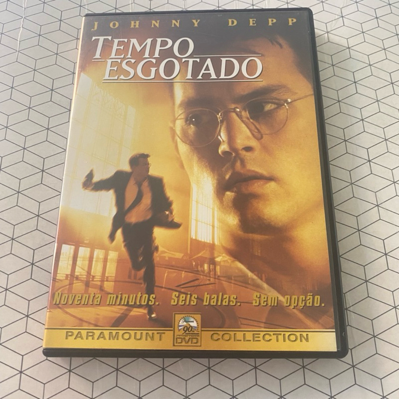 Dvd original Tempo esgotado (Johnny Deep)