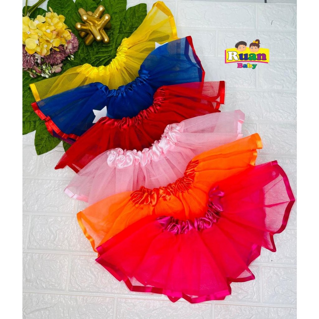 Kit Saia Tule e Faixinha Mesversário para Bebê Várias Cores para Ensaio Fotográfico em Oferta na Shopee