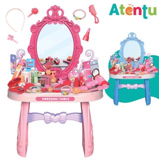 Penteadeira Infantil Princesa Menina com Acessórios Maquiagem Faz de Conta em Oferta na Shopee