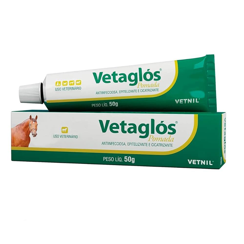 Vetaglos Pomada Cicatrizante Vetnil 50g