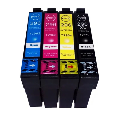 4 Cartuchos 297/ T296 Xp-231 Xp-241 Xp431 Rende 4x Mais  compativeis