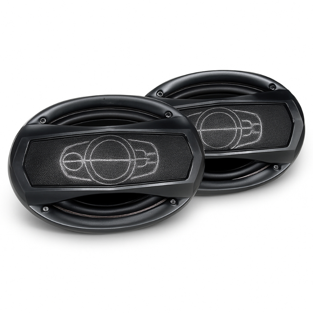 Kit Alto-Falantes 6x9 Polegadas som automotivo premium M69PRO 320W Triaxial - JR8 em Oferta na Shopee