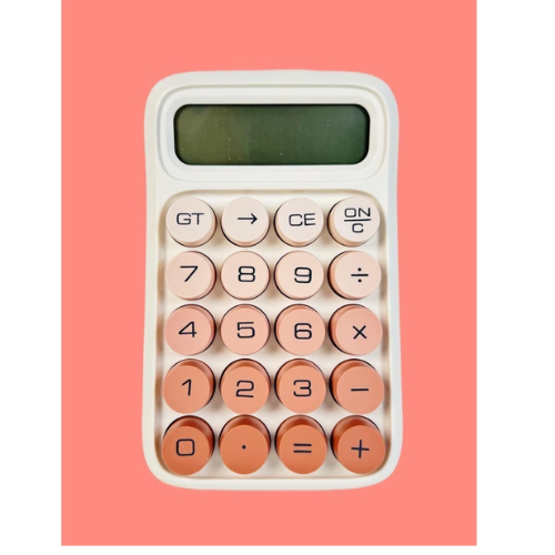 Calculadora Degradê Minimalista Fofa Ecooda CL806
