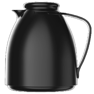 Bule Térmico Luna 500mL Termolar Preto em Oferta na Shopee