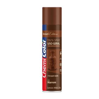 SPRAY UG MARROM 400ml - CHEMICOLOR em Oferta na Shopee