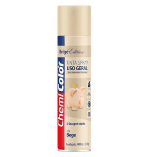 SPRAY UG BEGE 400ml - CHEMICOLOR em Oferta na Shopee