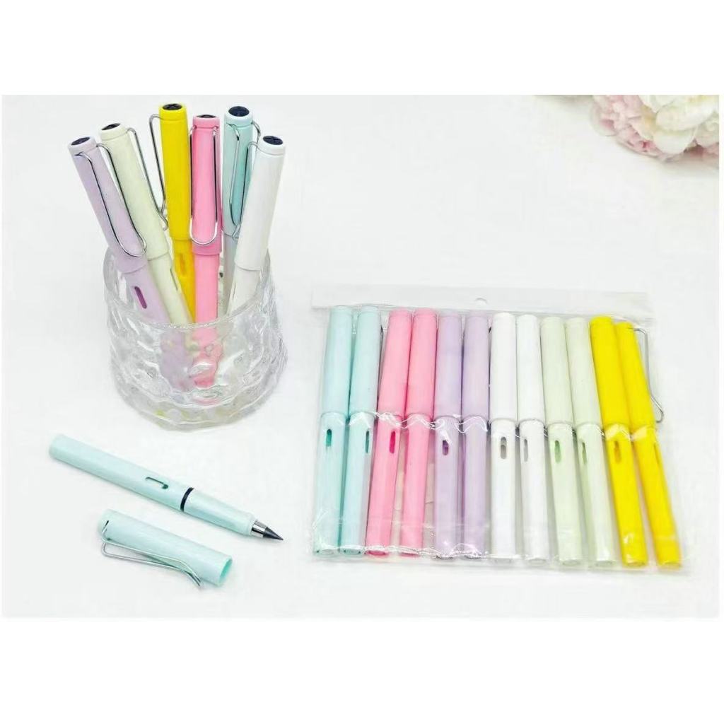 3 peças Lapis Infinito Nova tecnologia ilimitada escrita na cor GRAFITE novidade