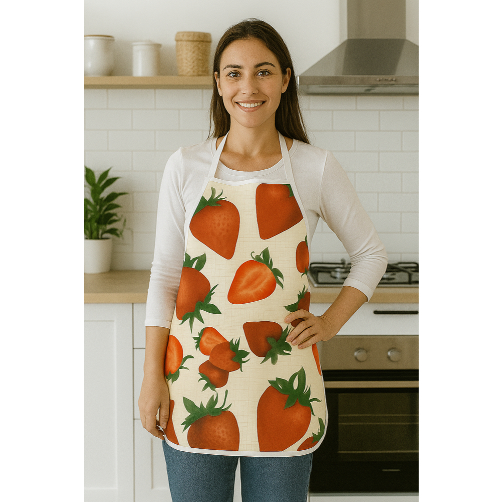 Avental De Cozinha  Estampado Impermeável - Estampas Sortidas