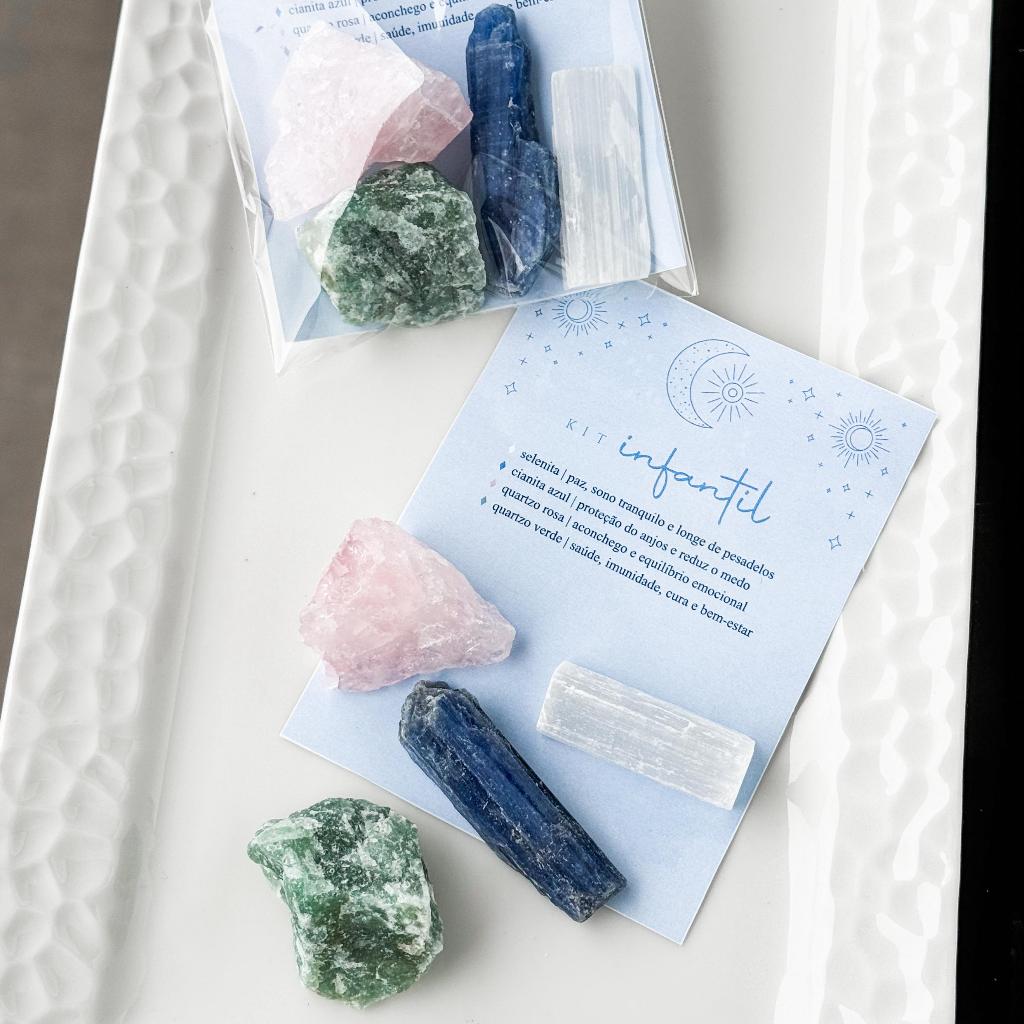 KIT INFANTIL - Pedras Naturais