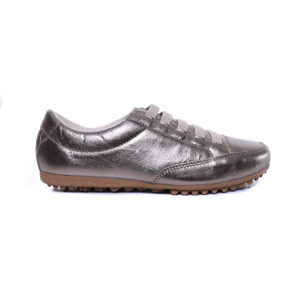 Sapatênis Mocassim Feminino Em Couro Legítimo Confortável Moderno Casual Social