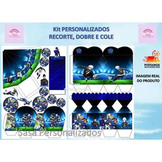 TEMA BLUE LOCK LEMBRANCINHA PERSONALIZADA COM 80/160 ITENS COM OU SEM NOME em Oferta na Shopee