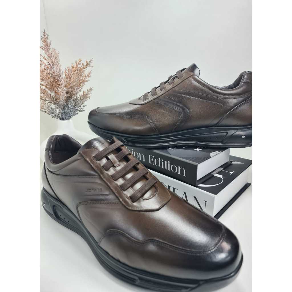 Sapato Social Masculino Jota Pe 78018 3D Evolution Confortável