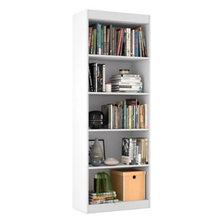 Livreiro Space Organizador Escritório Para Sala Branco - E&A