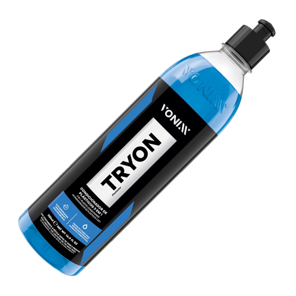 Tryon 500ml Vonixx Revitalizador Plástico Borracha Restaura
