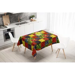 Toalha de Mesa 6 Lugares Térmica e Impermeável – Alta Qualidade – 2,00m x 1,40m