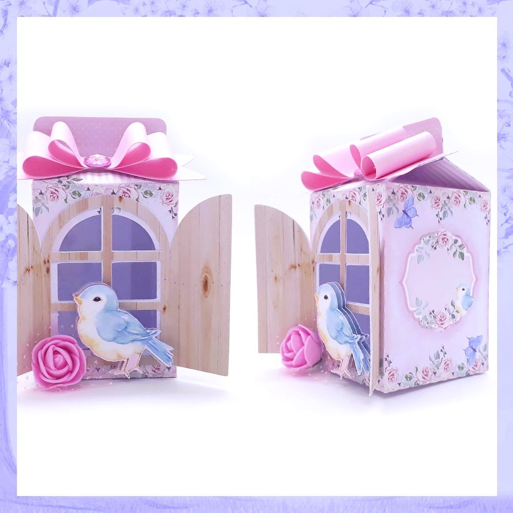 Caixas Personalizadas Jardim Encantado / Jardim dos Passarinhos 3d