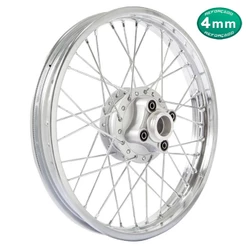 Roda Aro Calha Folha Jante Traseira Completa Honda Cg 125 Titan 83 A 99 Raio 4mm Montada e Alinhada