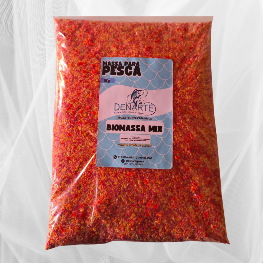 Massa Para Pesca Biomassa MIX 1 Kg