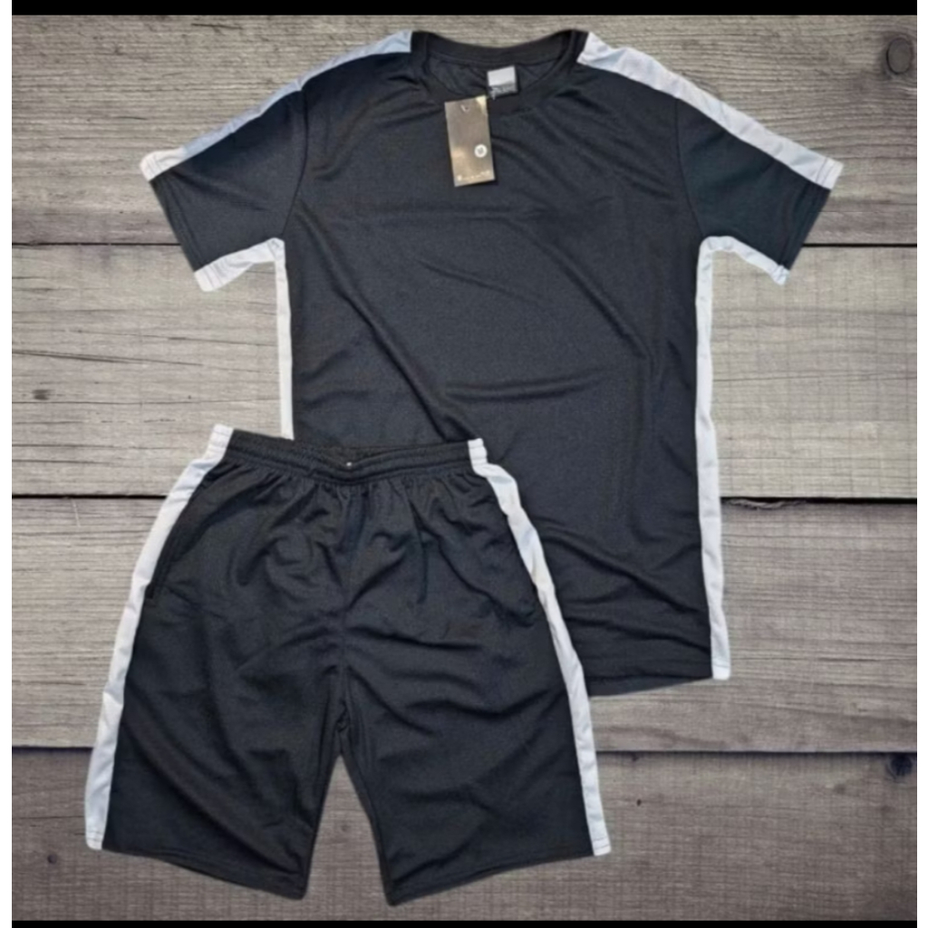 Kit Conjunto de Academia Masculino DRYFIT Premium Short + Camisa Malhação Futebol