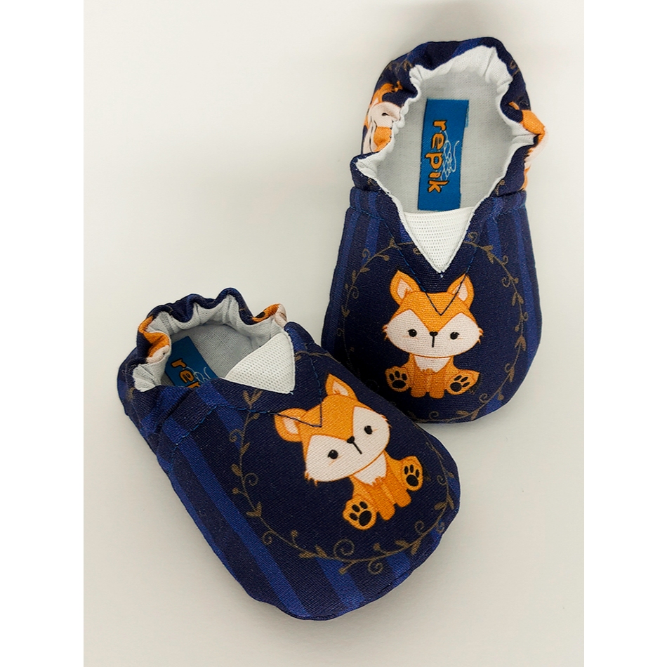 Sapatinho modelo Pantufa para bebês - prematuro a 1 ano