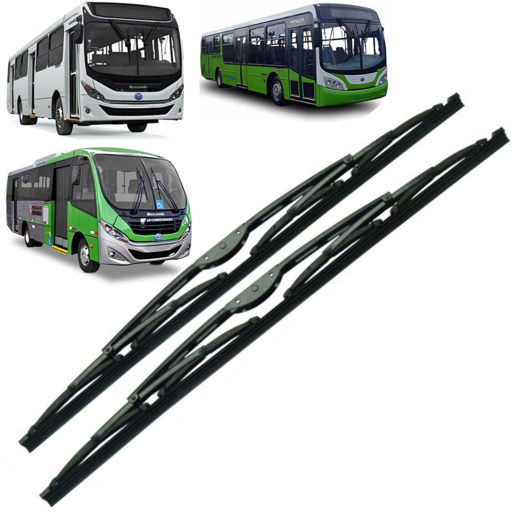 Palheta Limpador Para Brisa Onibus Mascarello Gran Via Gran Micro Gran Mid 710mm 27Pol