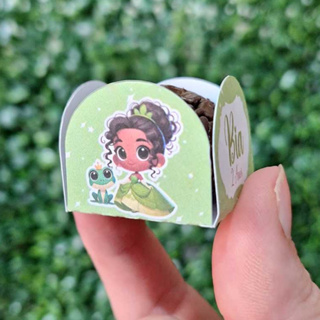 Forminhas para Doces Personalizado Princesa e o sapo Tiana  para Aniversario - Forminha Brigadeiro - Festa Infantil em Oferta na Shopee