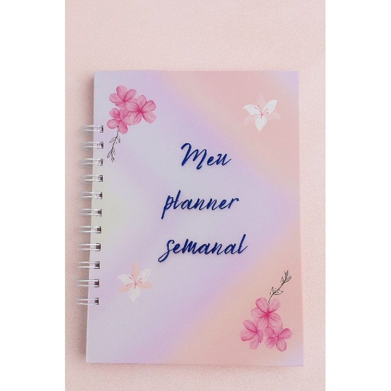 Planner Semanal Caderno de Organização e Planejamento - Agenda de Anotação, Produtividade, Planejamento Semanal*