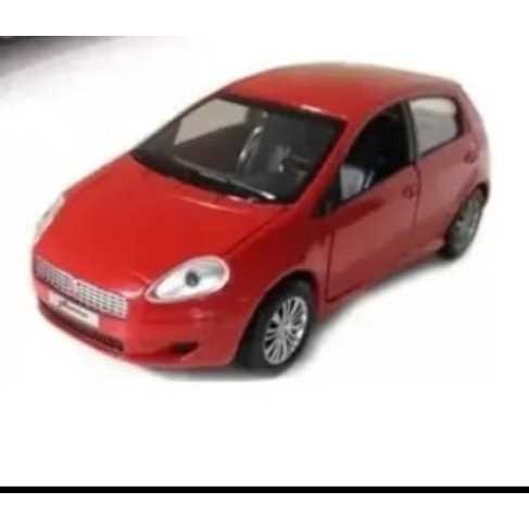 Miniatura Fiat Punto 1:43 metal Diecast colecionável