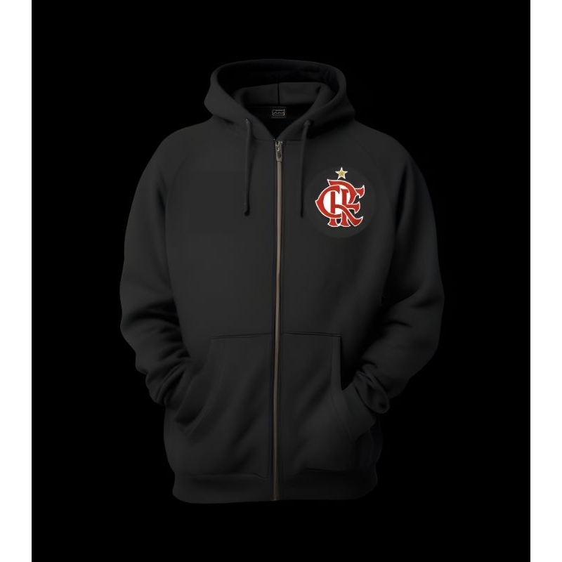 Blusa de frio agasalho moletom personalizado time com capuz de boa qualidade na promoção