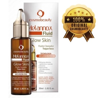 Melannox Fluid Glow Skin Fluido Sérum Clareador 30ml - Cosmobeauty em Oferta na Shopee