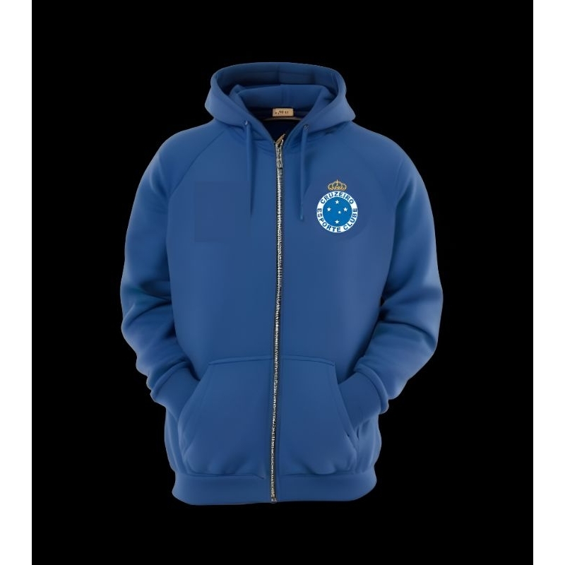 Blusa de frio agasalho moletom Cru.zeiro time raposa personalizado exclusivo top na promoção