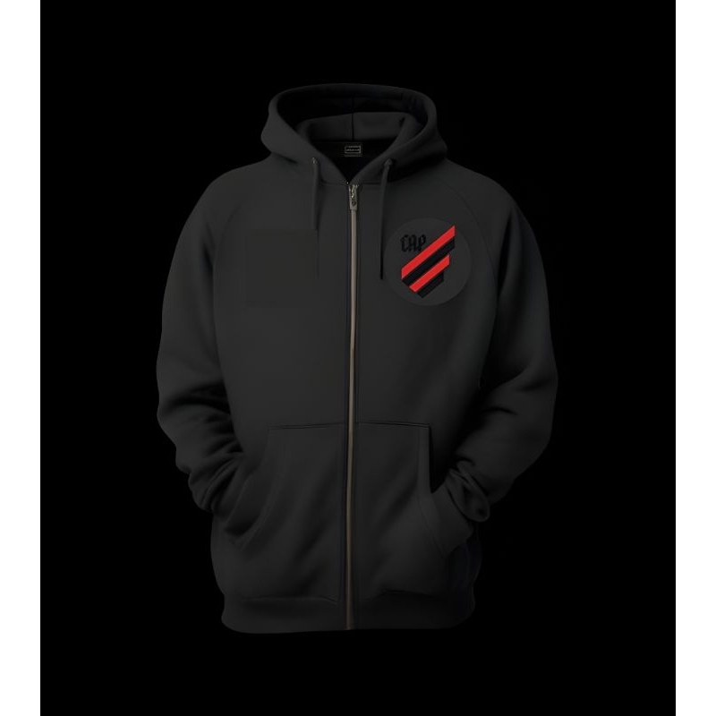 Blusa de frio agasalho moletom Atlé.tico Paranaense time personalizado com capuz exclusivo top na promoção