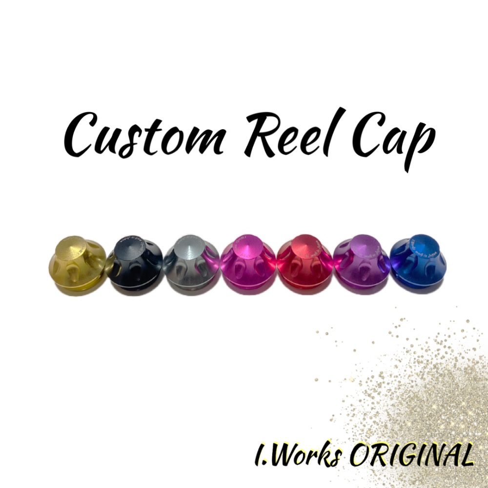 [I.Works] Tampa Personalizada I.Works – Custom Reel Cap (para SHIMANO e DAIWA)