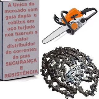Corrente Para Motosserra Compativel Stihl Ms-180 25 Dentes 1,1mm 3/8 em Oferta na Shopee