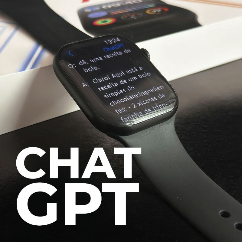Smartwatch Serie 10 Microwear S10 Pro Relógio Inteligente Faz e recebe Ligações Sportes Caixa Gold /