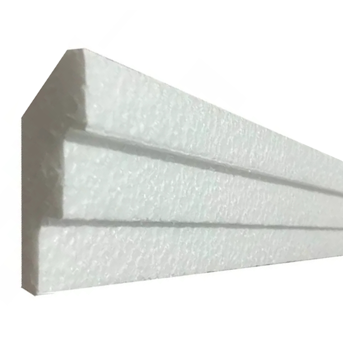 Roda Teto Degrau 7cm Moldura Isopor 1 2 4 6 8 10mts Metros EPS Sanca 3 Degraus