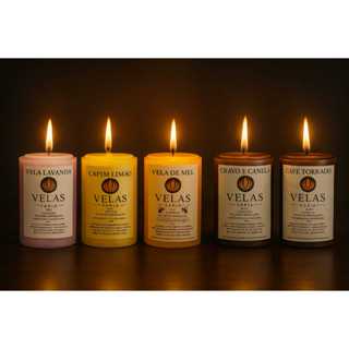 Mini Vela Com Essência 100% Parafina Pura 113g Atacado Melhor Preço e Qualidade - 1 Peça em Oferta na Shopee