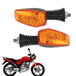 Pisca Seta Moto Suzuki Yes 125 Laranja Par