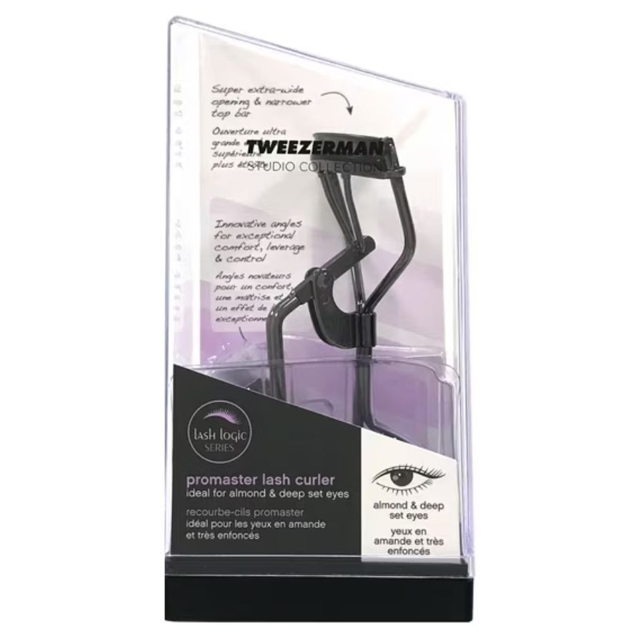 Curvador de Cílios de Bronze Cinza Escuro Pro Master - Tweezerman