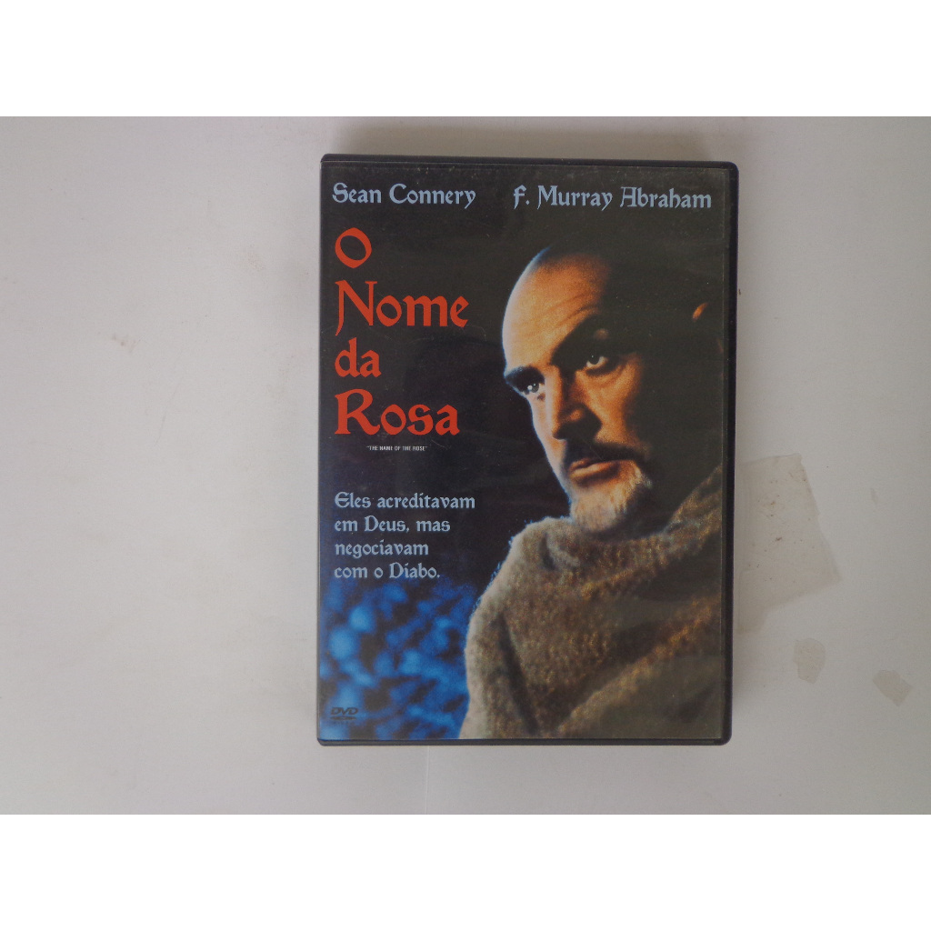 O Nome Da Rosa Sean Connery 1986 Dvd Original
