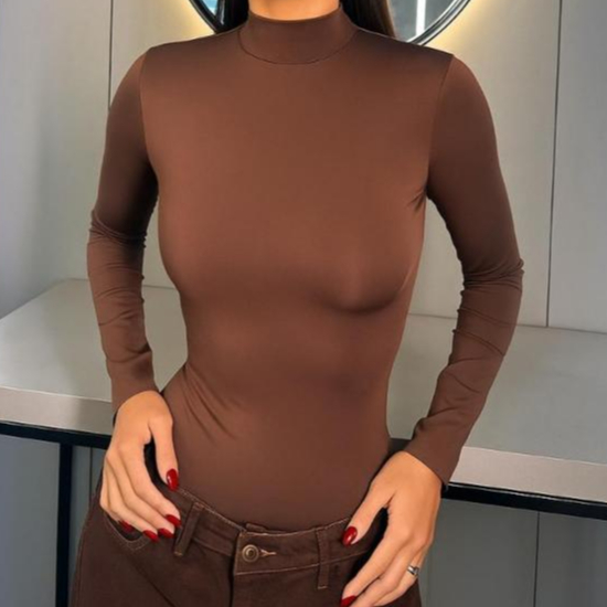 Body Suplex Collant Manga Longa Gola Alta Segunda Pele Bori Qualidade Premium diversas Cores Tendencia Inverno P M G em Oferta na Shopee