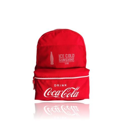 Mochila Coca Cola Trend De Costas Juvenil Urbano Escolar Vm