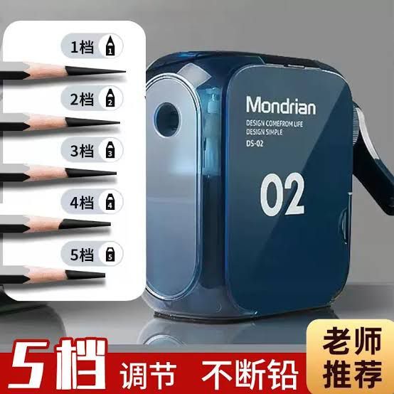 Apontador De Lápis Manual Profissional Luxo Infantil com 2 níveis de configurações Professional em Oferta na Shopee