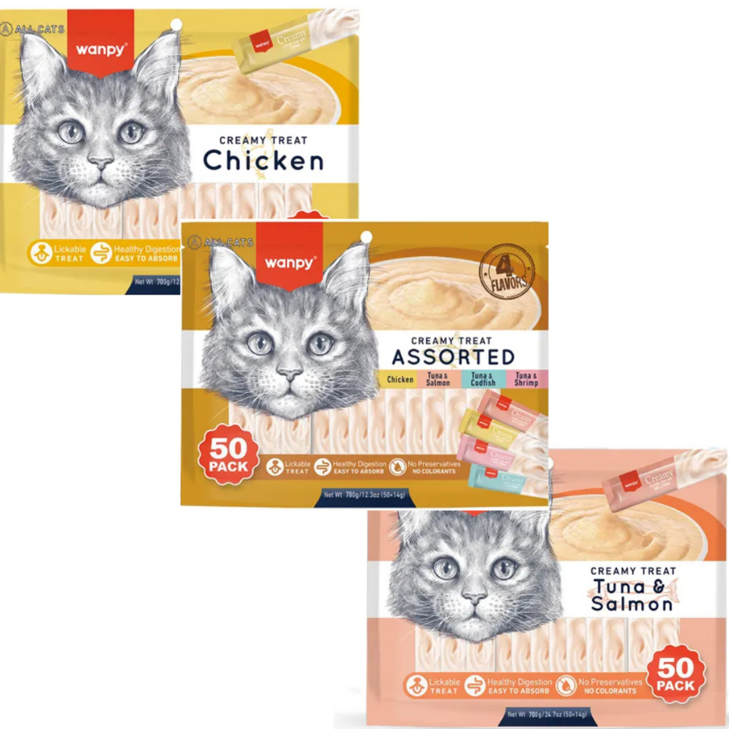 Truly Wanpy Creamy Petisco Cremoso Para Gatos